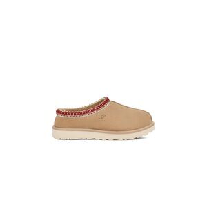 UGG Tan and Red Slippers Comfortable Slip-On Design